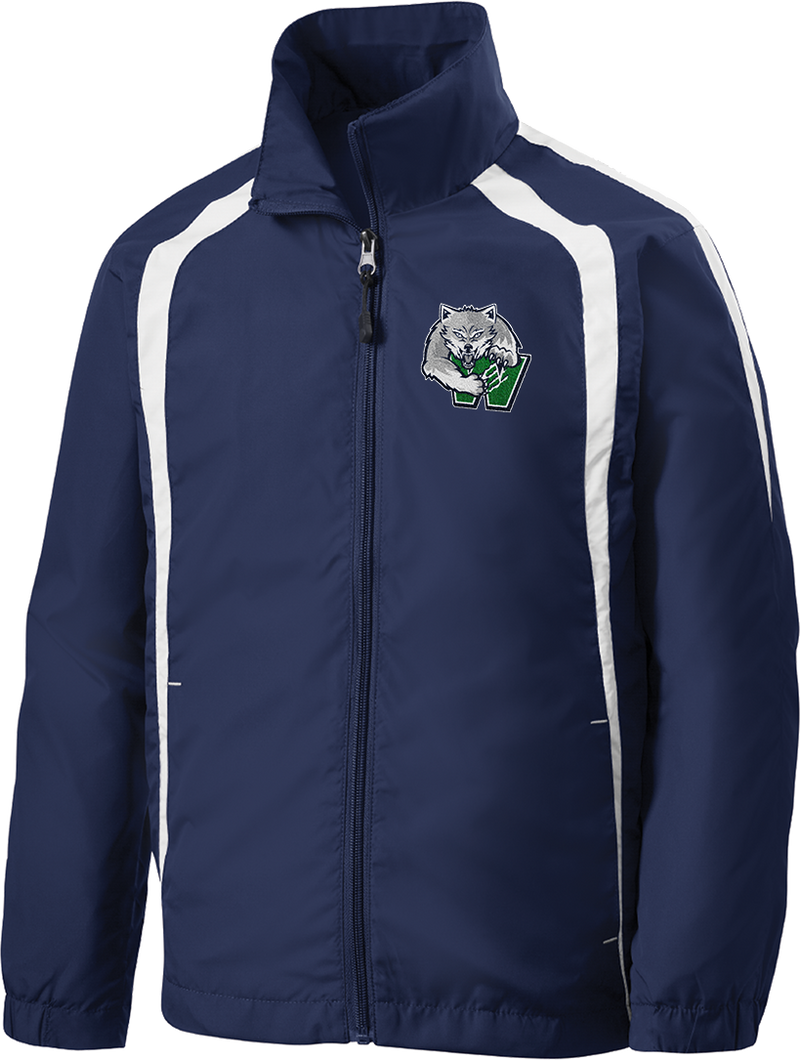 Woodbridge Wolfpack Youth Colorblock Raglan Jacket