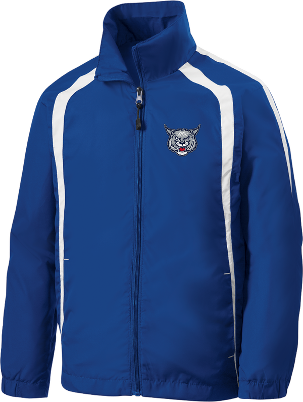 CT Bobcats Youth Colorblock Raglan Jacket