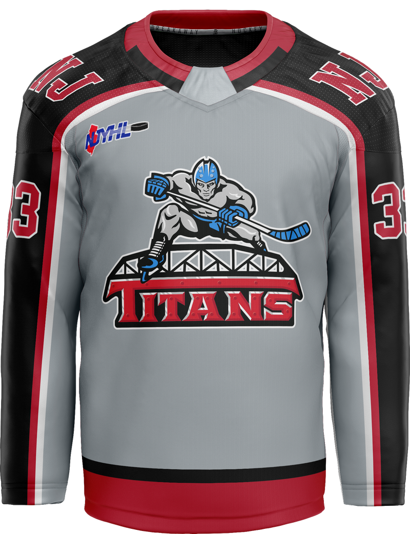 NJ Titans Tier 2 Youth Player Sublimated Jersey